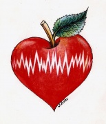 Vladimiro Beresniovo piešinys. Kardiograma